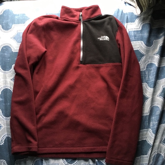 The North Face Sweater Burgundy Size Small - Picture 1 of 4